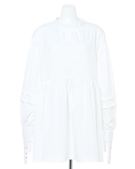 INGNI(イング) ライダースジャケット+ビスチェ+ブラウス/SET アイボリー