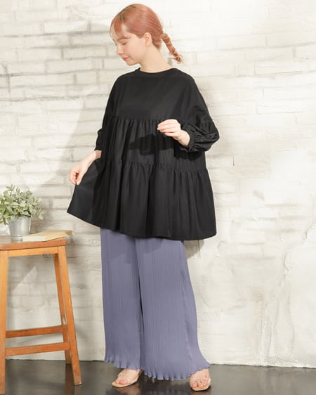 コーディネート Ingni Store限定セット 2wayティアードシャツ シアープリーツパンツ Set Ingni イング 公式通販 Ingni Store イングストア コーディネート Ingni Store限定セット 2wayティアードシャツ シアープリーツパンツ Set Ingni イング 公式通販 Ingni Store イングストア