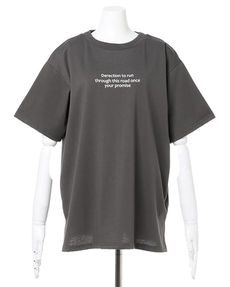 INGNI（イング） ロゴTシャツ＋デニムマーメイドスカート／SET ｽﾐｸﾛ