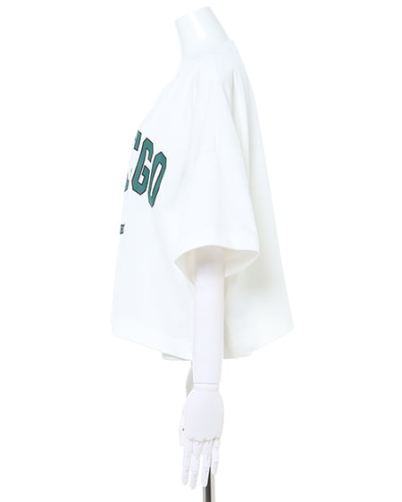 INGNI（イング） カレッジTシャツ＋バックレースアップパンツ／SET ｵﾌﾎﾜｲﾄ