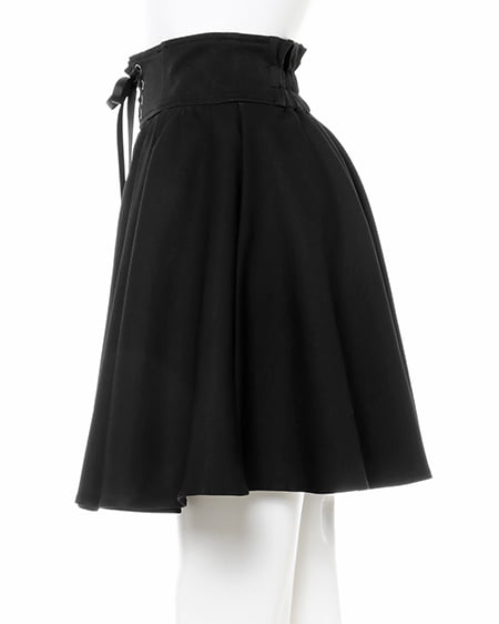 INGNI（イング） Backリボンブラウス＋レースUPスカート／SET ｸﾞﾚｰ/ﾁｪｯｸ