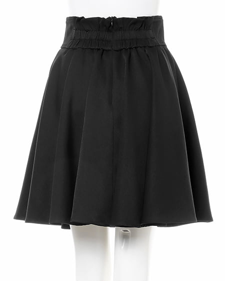 INGNI（イング） Backリボンブラウス＋レースUPスカート／SET ｸﾞﾚｰ/ﾁｪｯｸ