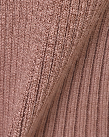 INGNI(イング) 袖異素材パワショルニット+レースアップスカート/SET モカ