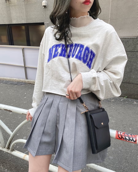 【INGNI STORE限定セット】ミニスウェット＋ハイネックメロウトップス／SET