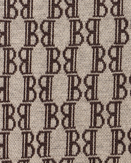 INGNI(イング) ジャガード柄トップス+プリーツスカパン/SET ベージュ