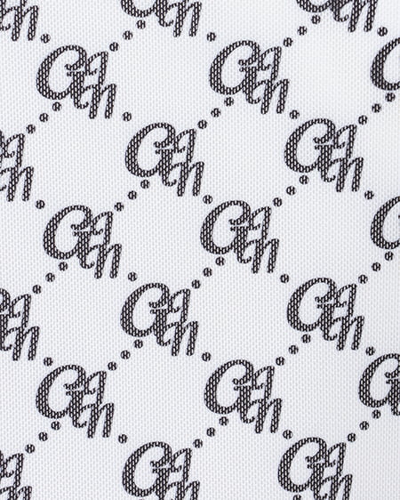 INGNI（イング） モノグラム柄トップス＋BACKリボンワンピース／SET ｵﾌﾎﾜｲﾄ