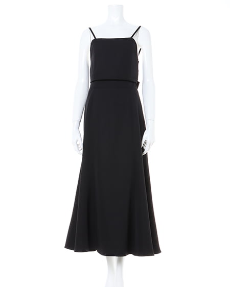 INGNI（イング） モノグラム柄トップス＋BACKリボンワンピース／SET ｵﾌﾎﾜｲﾄ