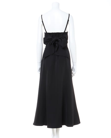 INGNI（イング） モノグラム柄トップス＋BACKリボンワンピース／SET ｵﾌﾎﾜｲﾄ