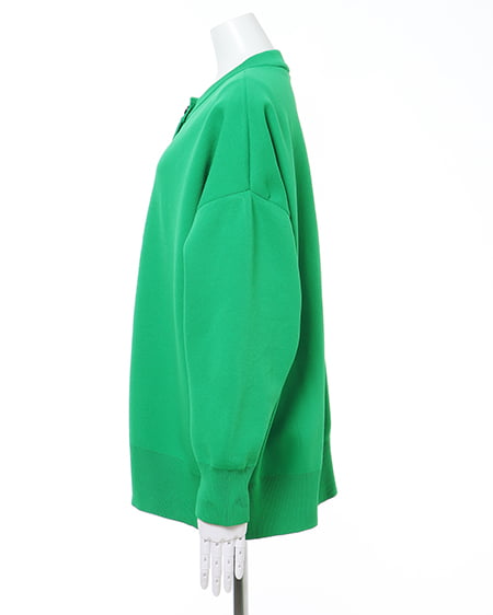 INGNI（イング） ミドル丈カーディガン＋ボーダーTシャツ／SET ｸﾞﾘｰﾝ