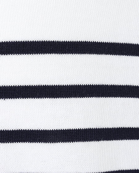 INGNI（イング） ミドル丈カーディガン＋ボーダーTシャツ／SET ｸﾞﾘｰﾝ