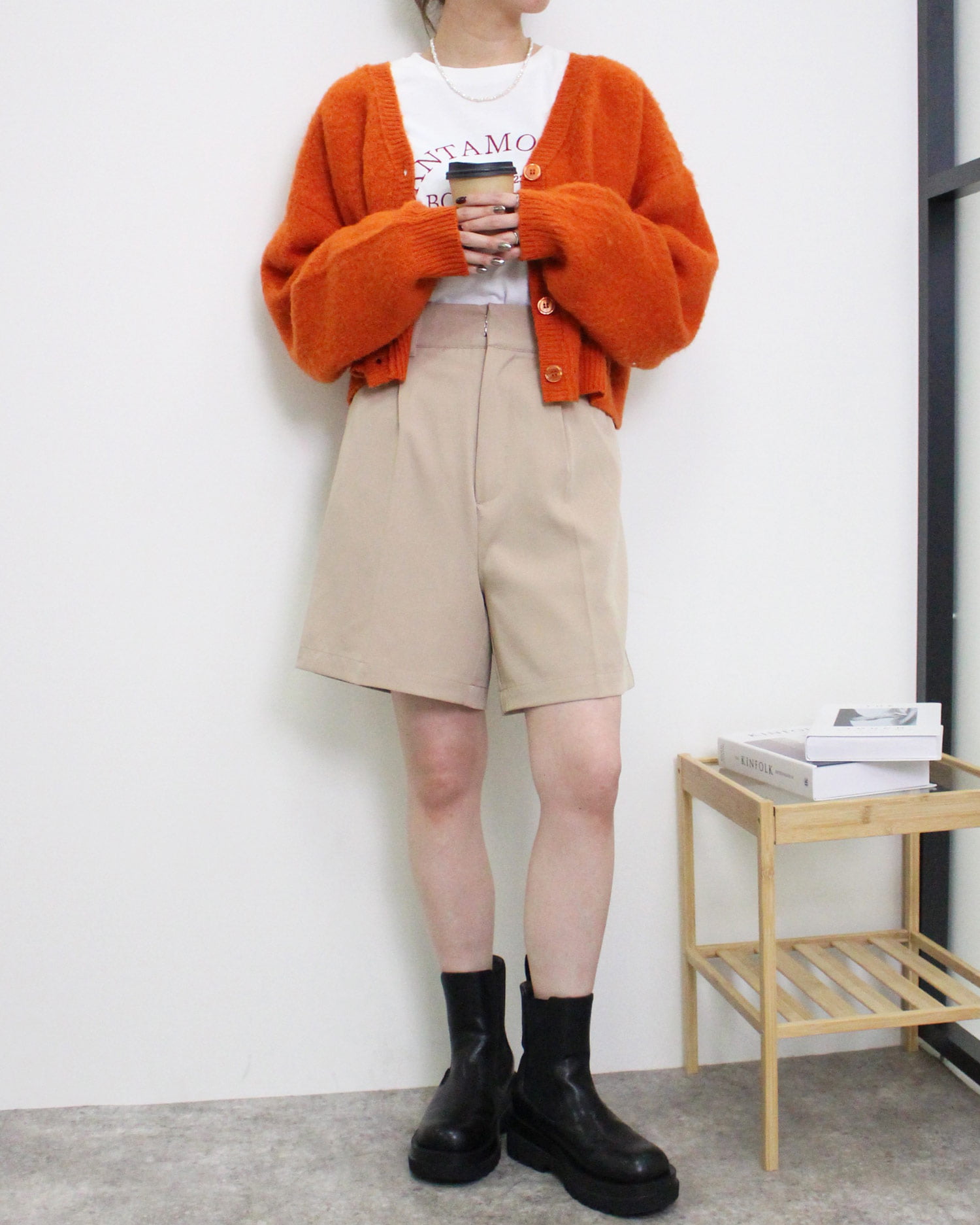 モヘアカーディガン＋ハーフパンツ／SET｜INGNI(イング) 公式通販