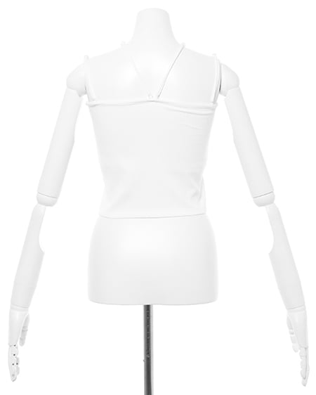 INGNI（イング） 肩スリットショートシャツ＋リブキャミ／SET ｱｲﾎﾞﾘｰ