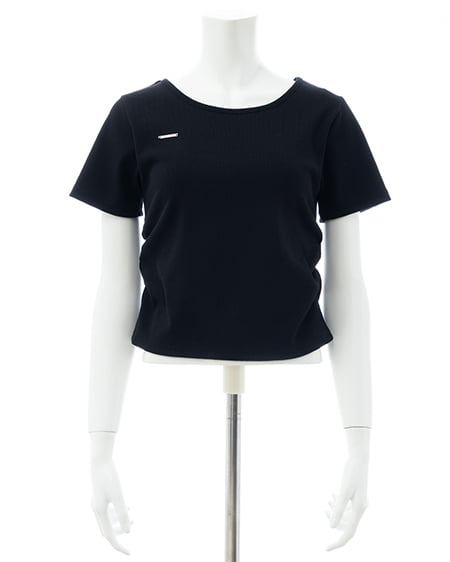 INGNI(イング) バックシャンレースTシャツ クロ