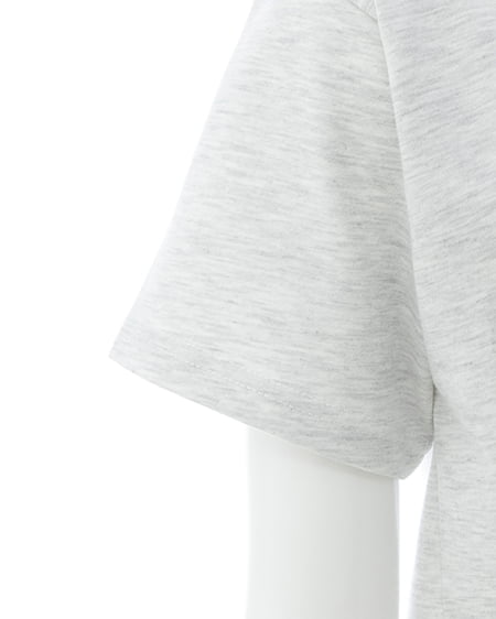 INGNI(イング) フロッキーロゴTシャツ オートミール
