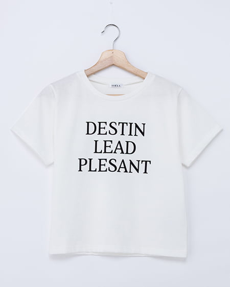【SOELA】【6／29 24時までの限定価格】フロッキーロゴTシャツ