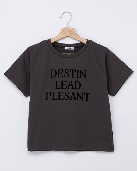 【SOELA】【6／29 24時までの限定価格】フロッキーロゴTシャツ