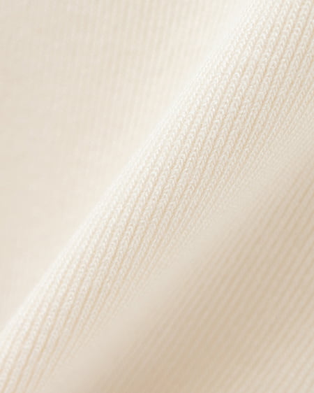 INGNI(イング) ワンショルリボンTシャツ オフホワイト