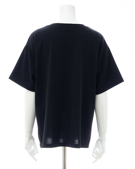 INGNI(イング) フラワーフォトTシャツ クロ