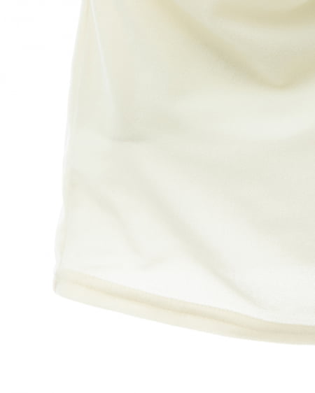 INGNI(イング) レースドッキングベロアロングTシャツ アイボリー