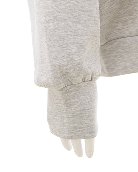 INGNI（イング） 肩リボンワンショルダンボールトップス ｸﾞﾚｰ