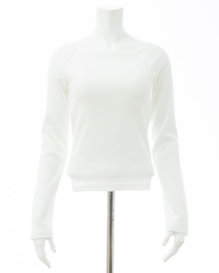 INGNI（イング） カップ付オフショルトップス ｵﾌﾎﾜｲﾄ