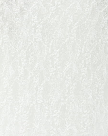 INGNI（イング） ハイネックレーストップス ｵﾌﾎﾜｲﾄ