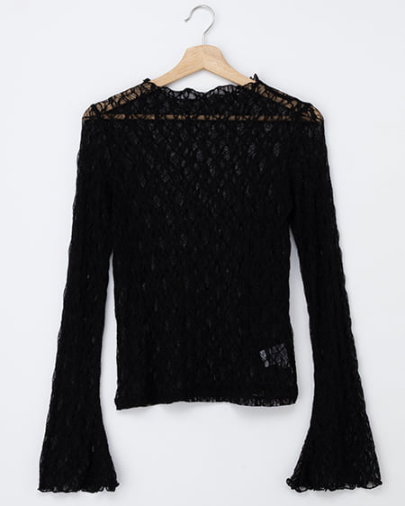 【INGNI SOELA】新作 ハイネックレーストップス