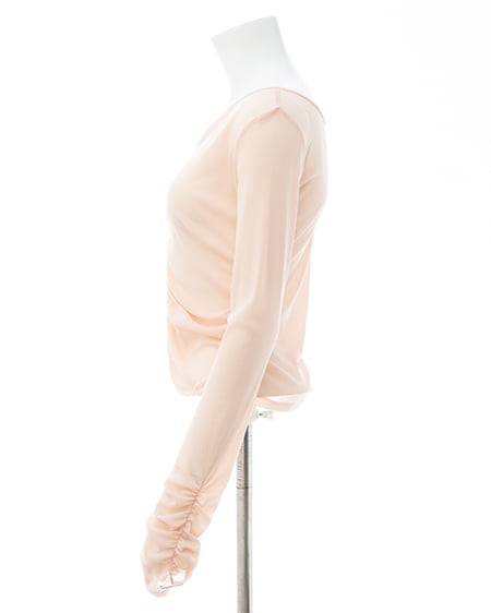 INGNI（イング） フロントギャザートップス ﾋﾟﾝｸ