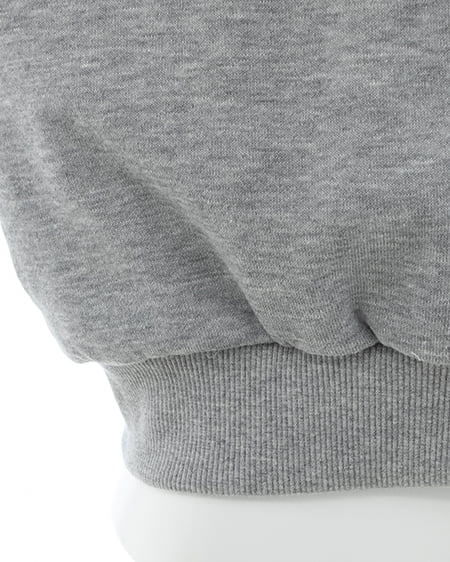 INGNI（イング） ダブルジップオフショルスウェット ｸﾞﾚｰ