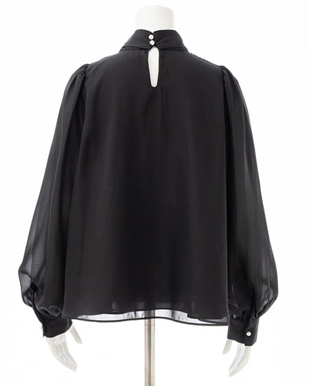 INGNI（イング） ボウタイブラウス ｸﾛ