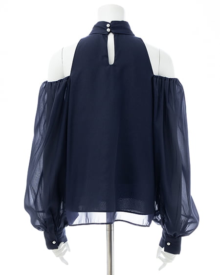 INGNI（イング） 肩開きブラウス ｺﾝ