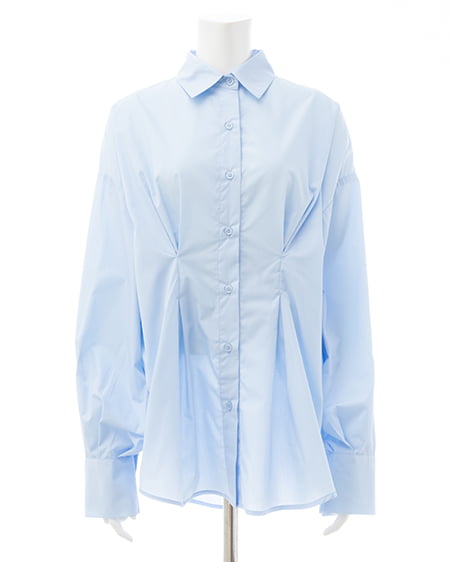 INGNI（イング） タックシャツ ﾌﾞﾙｰ