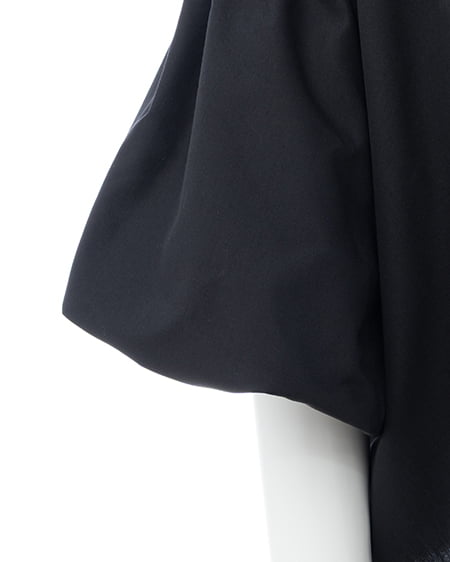 INGNI（イング） 2Wayギャザーオフショルブラウス ｸﾛ