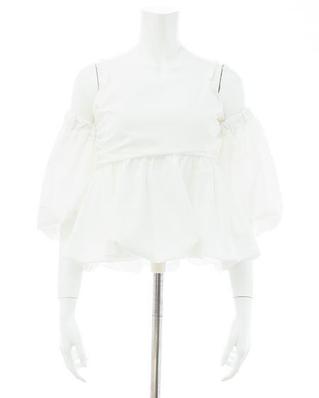 INGNI（イング） マルチWAYバルーンスリーブチュニック ｱｲﾎﾞﾘｰ