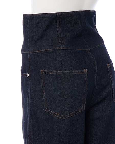 INGNI（イング） 2Wayハイウエストデニムパンツ ｲﾝﾃﾞｨｺﾞ