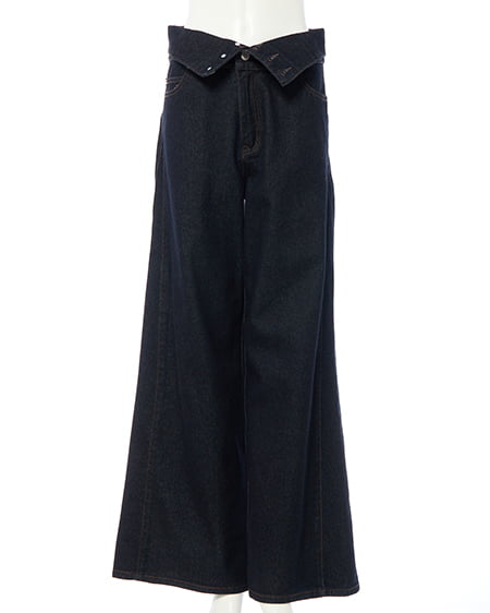 INGNI（イング） 2Wayハイウエストデニムパンツ ｲﾝﾃﾞｨｺﾞ