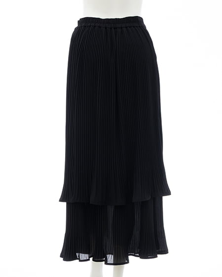 INGNI(イング) プリーツスカート クロ