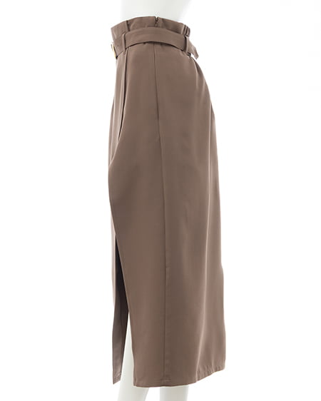 INGNI（イング） 変形バックルIラインスカート ﾓｶ