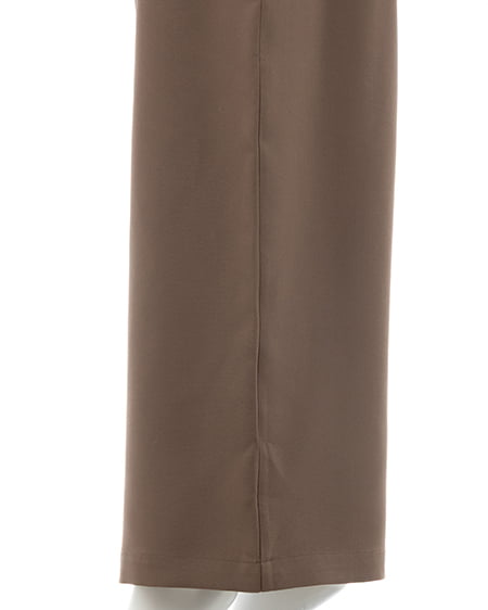 INGNI(イング) リボンワイドパンツ モカ