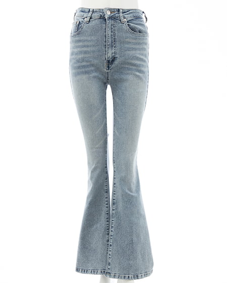 INGNI(イング) フレアデニムパンツ/A ブルー