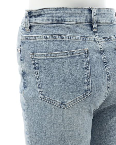 INGNI(イング) フレアデニムパンツ/A ブルー