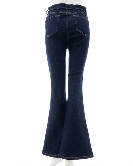 INGNI（イング） フレアデニムパンツ／A ｲﾝﾃﾞｨｺﾞ