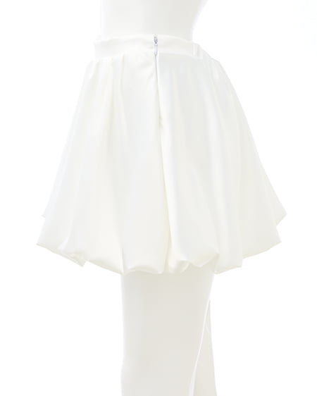 INGNI（イング） サテンバルーンスカパン ｵﾌﾎﾜｲﾄ