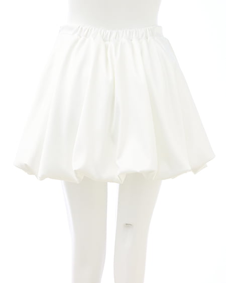 INGNI（イング） サテンバルーンスカパン ｵﾌﾎﾜｲﾄ