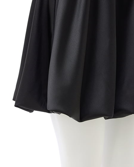 INGNI(イング) サテンバルーンスカパン クロ