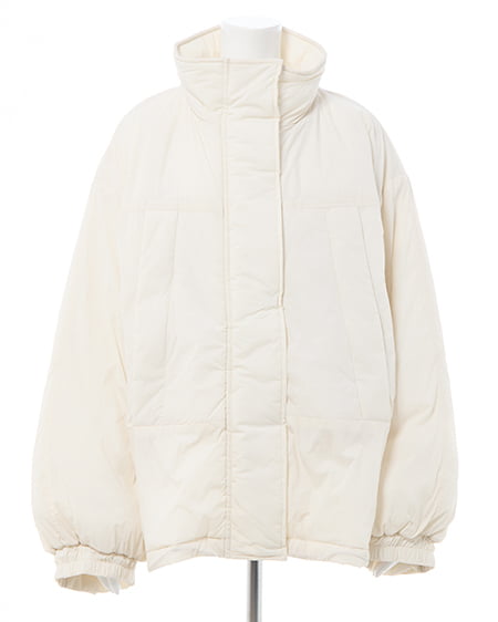 INGNI(イング) 中綿パフィブルゾン アイボリー