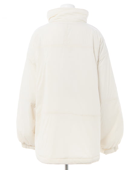 INGNI(イング) 中綿パフィブルゾン アイボリー