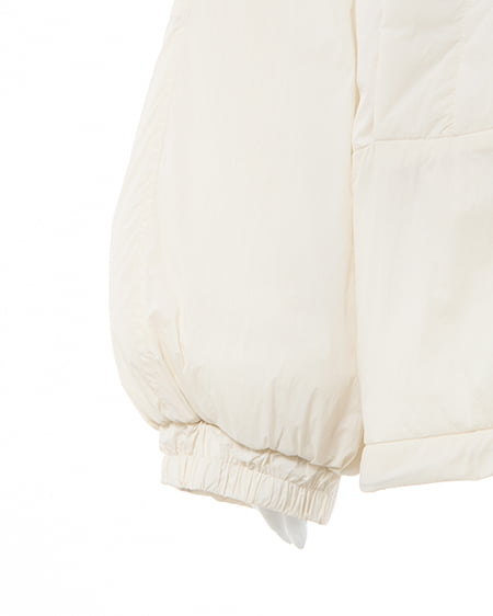 INGNI(イング) 中綿パフィブルゾン アイボリー