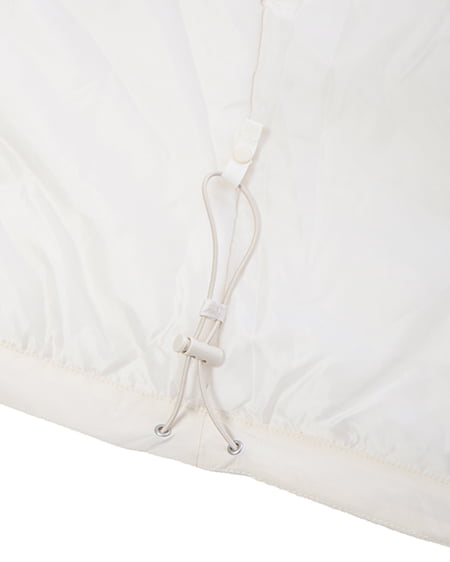 INGNI(イング) 中綿パフィブルゾン アイボリー