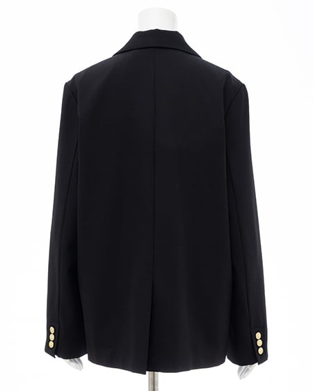 INGNI（イング） 金ボタンテーラードジャケット ｸﾛ